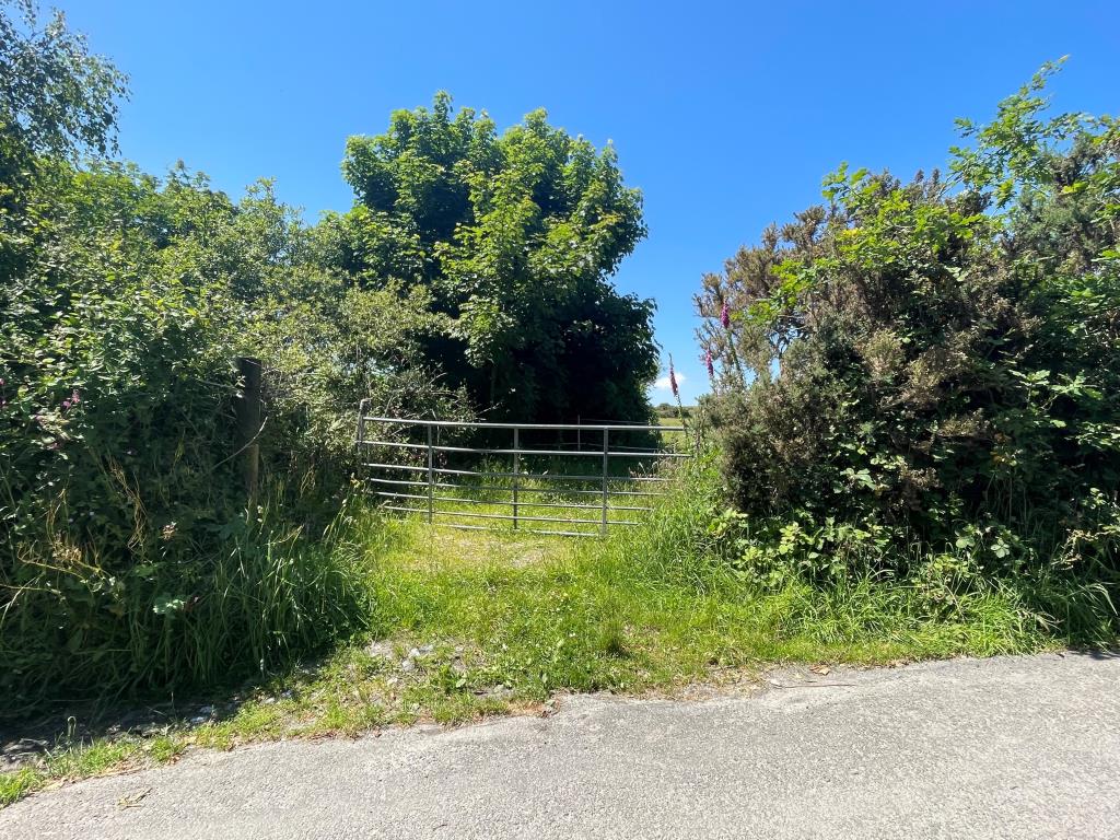 Lot: 28 - FREEHOLD LAND AND DISUSED QUARRY - Access point to lot